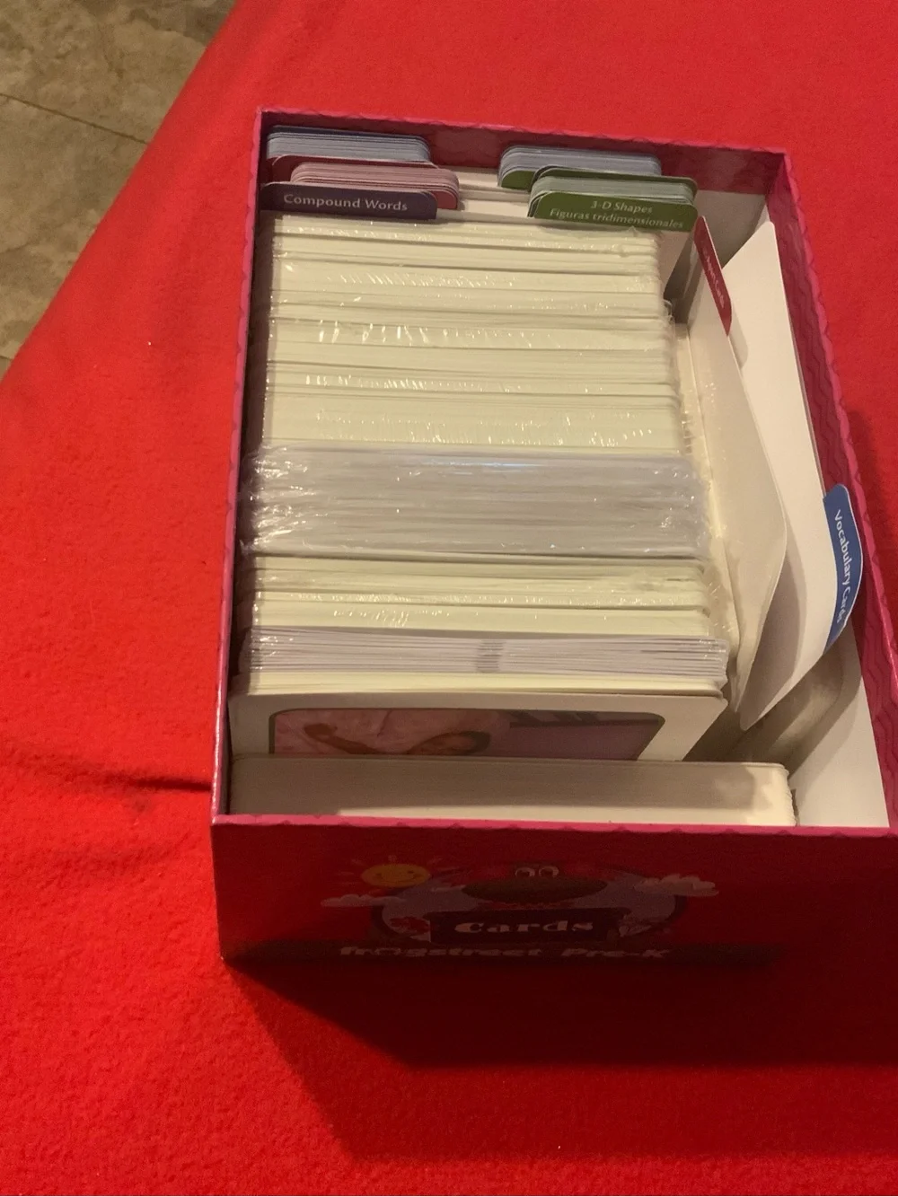 FrogStreet Pre K Letters Vocabulary Photo Cards Complete Like  New